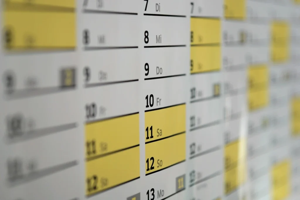 Cultural Calendar Considerations